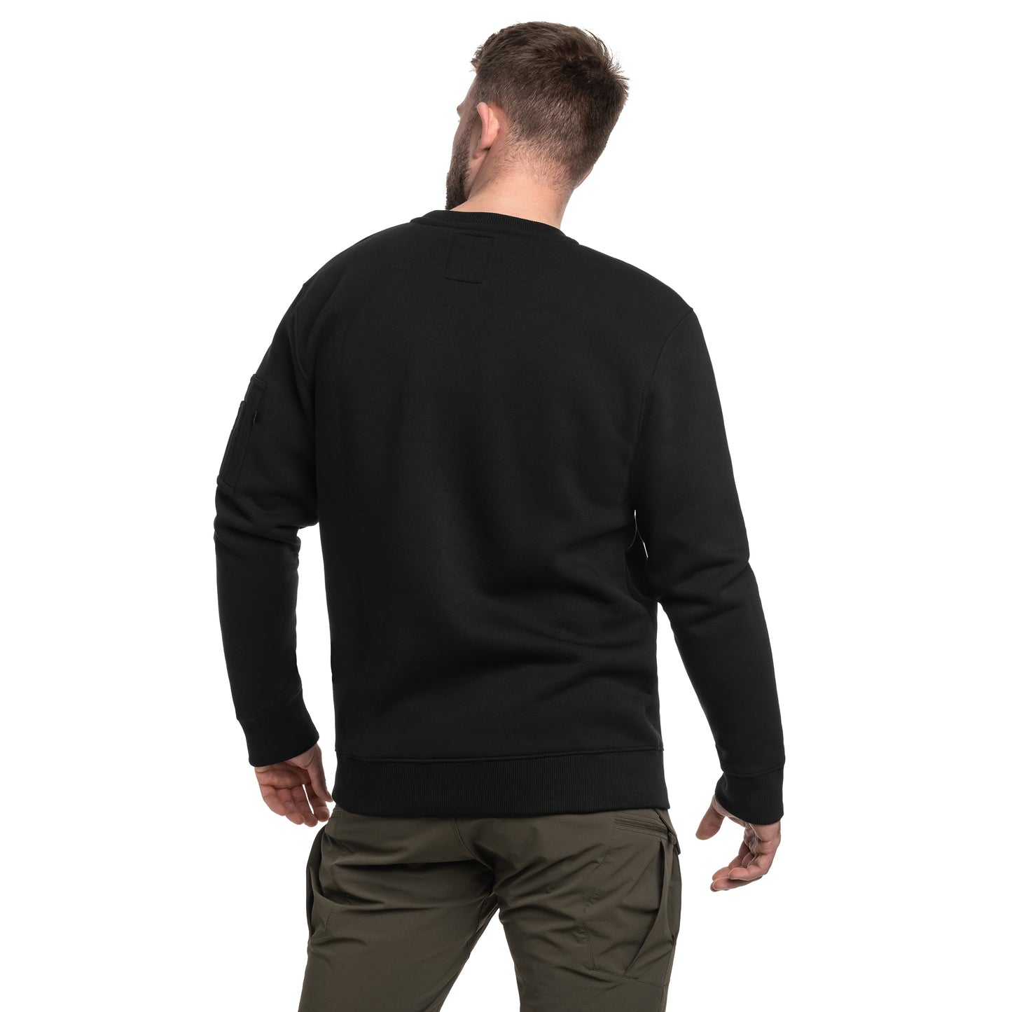 Bluza Alpha Industries Reflective Print Sweater - Black