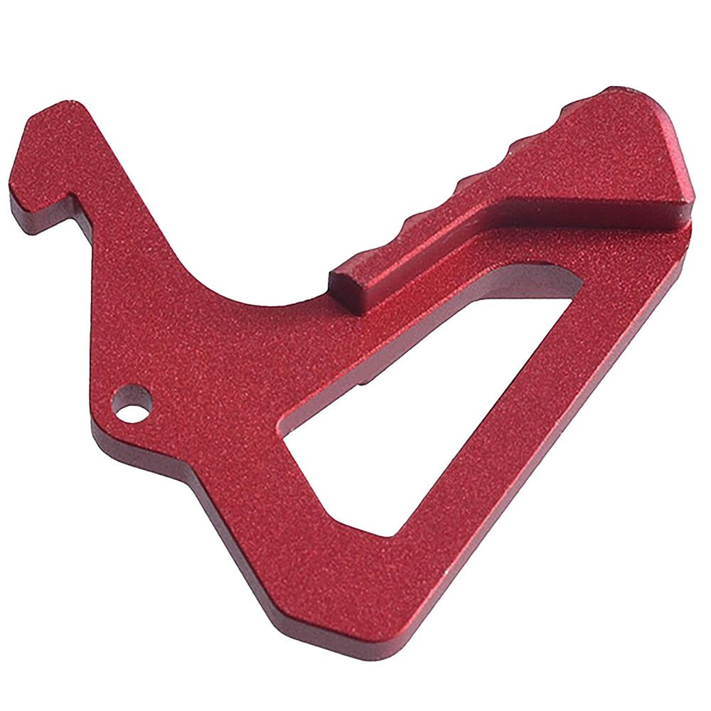 Zatrzask dźwigni przeładowania Strike Industries Charging Handle Extended Latch - Red