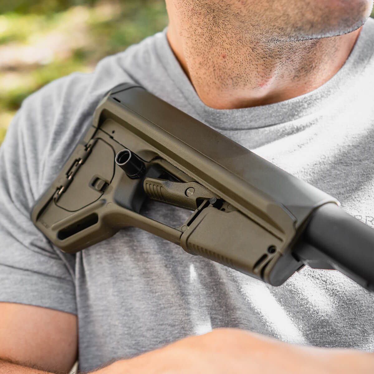 Kolba Magpul ACS-L Carbine Stock Mil-Spec do karabinków AR15/M4 - OD Green