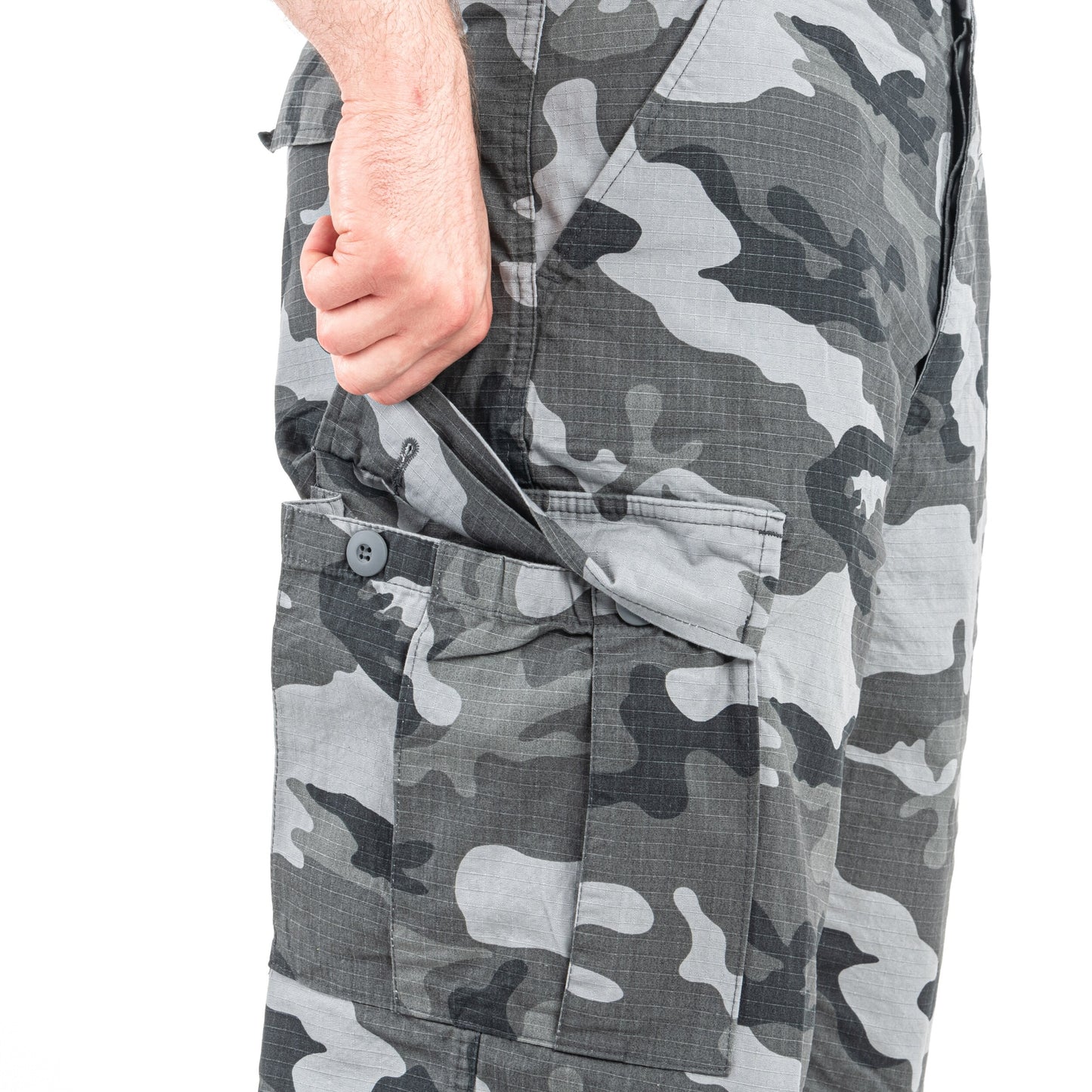 Szorty Brandit BDU Rip-Stop - Grey Camo