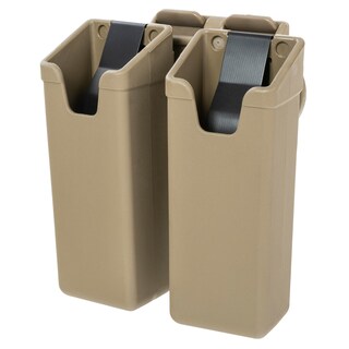 Podwójna ładownica obrotowa ESP z montażem UBC-04-2 na magazynki do MP5/Uzi/Sa vz. 61 - Khaki