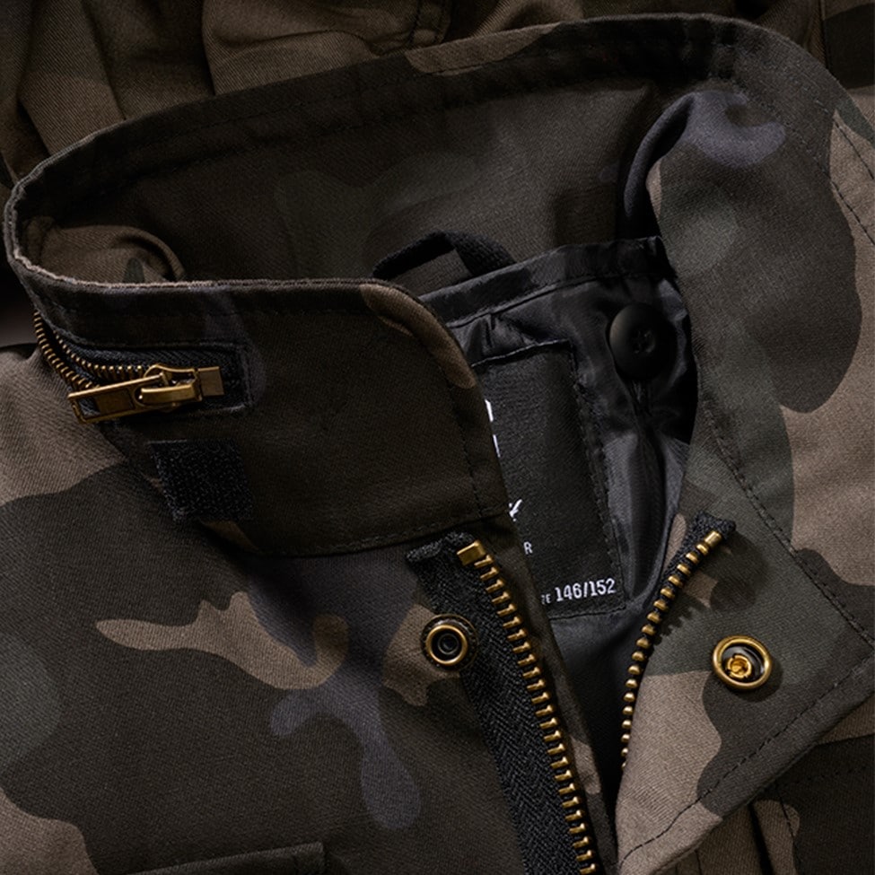 Kurtka dziecięca Brandit M65 Standard - Dark Camo