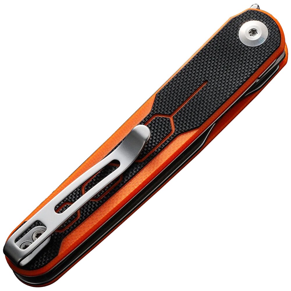 Nóż składany Civivi Kwaiq Nitro-V - Orange/Black G10/Satin