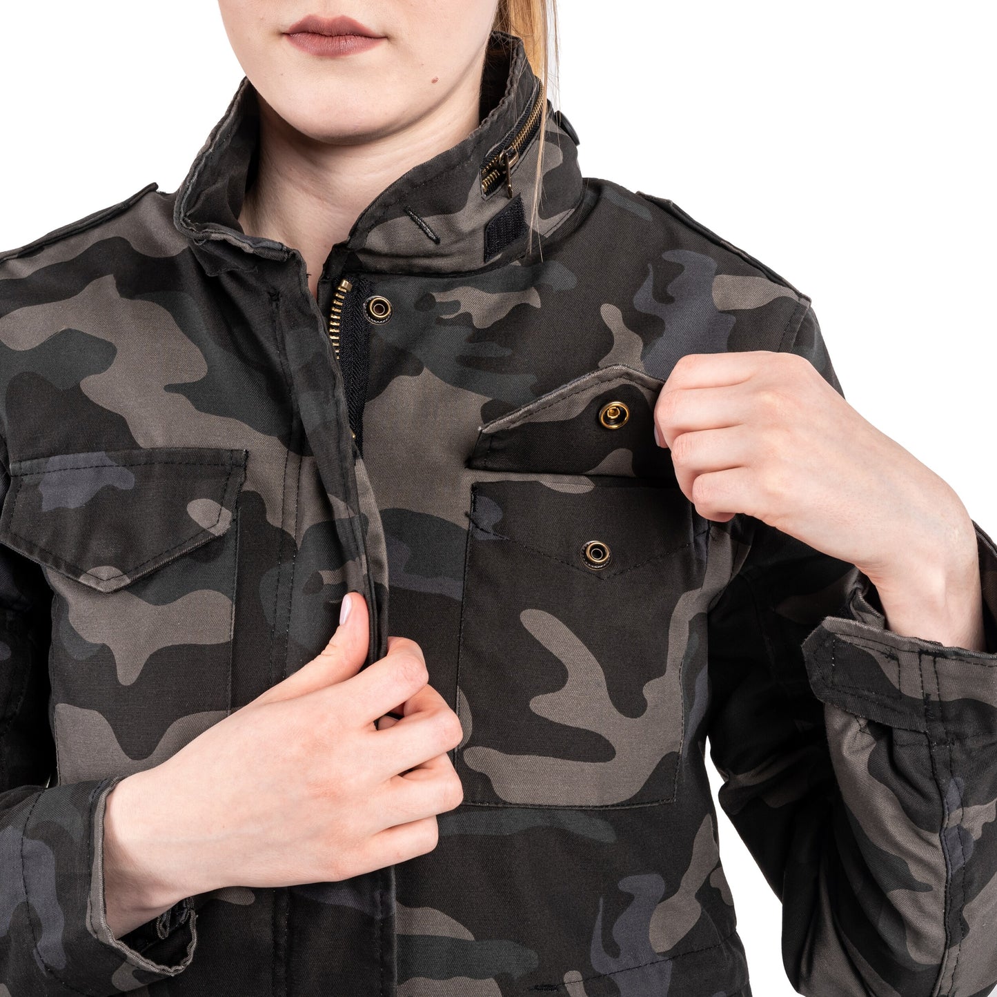 Kurtka damska Brandit M65 Standard - Dark Camo