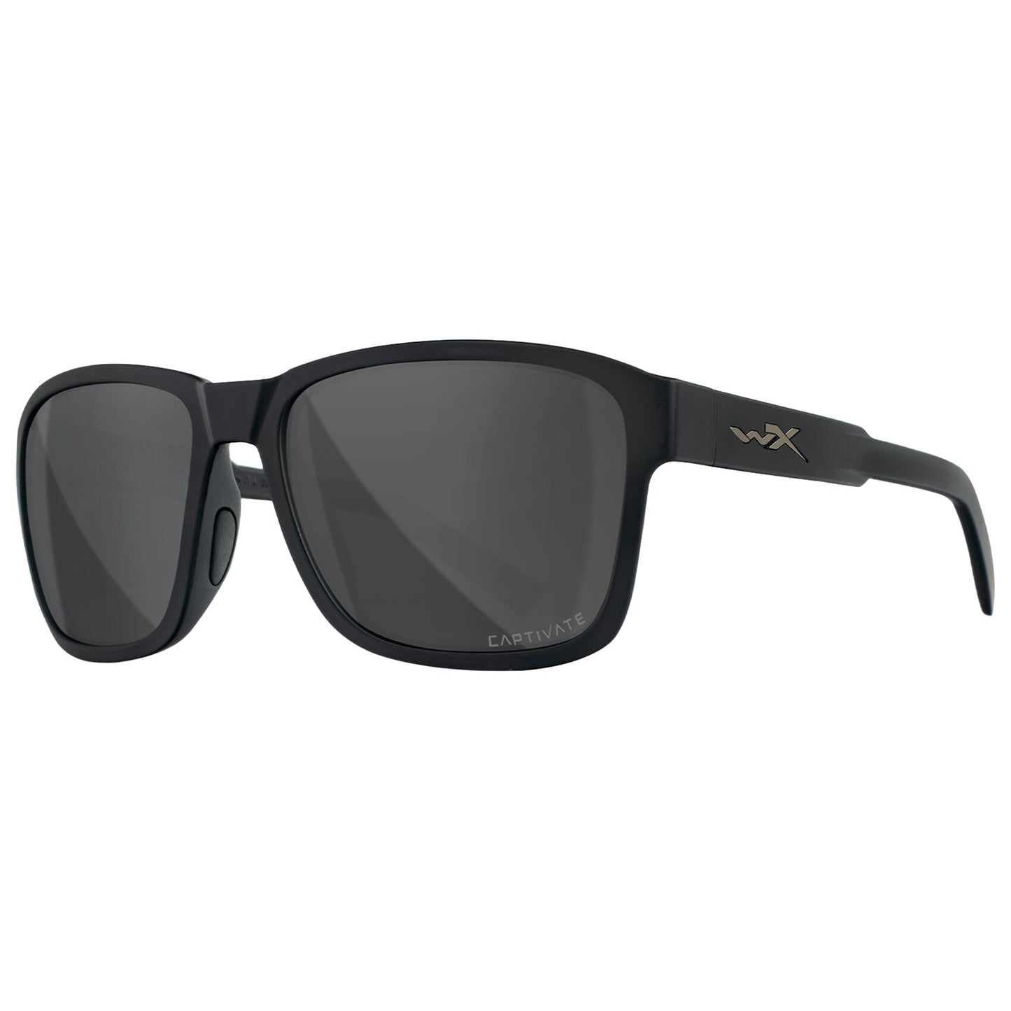 Okulary Wiley X Trek - Captivate Polarized Grey/Matte Black