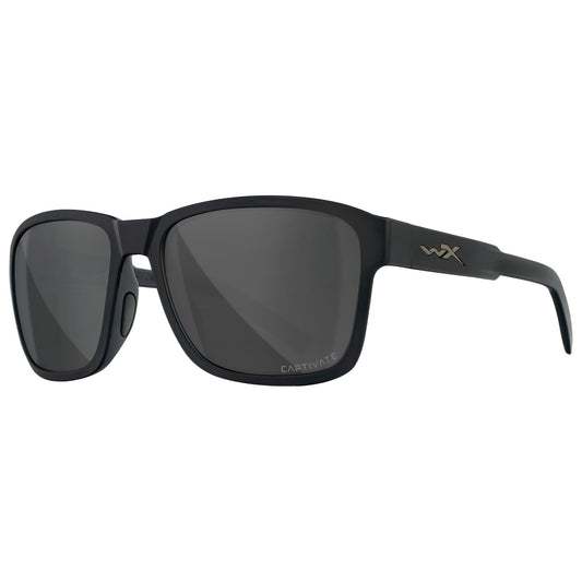 Okulary Wiley X Trek - Captivate Polarized Grey/Matte Black