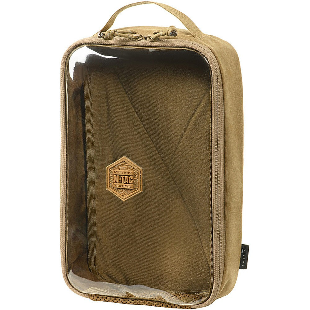 Organizer M-Tac Elite przezroczysty Gen.II Large (30 x 19 cm) - Coyote