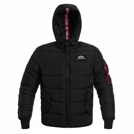 Kurtka Alpha Industries Hooded Puffer FD - Black