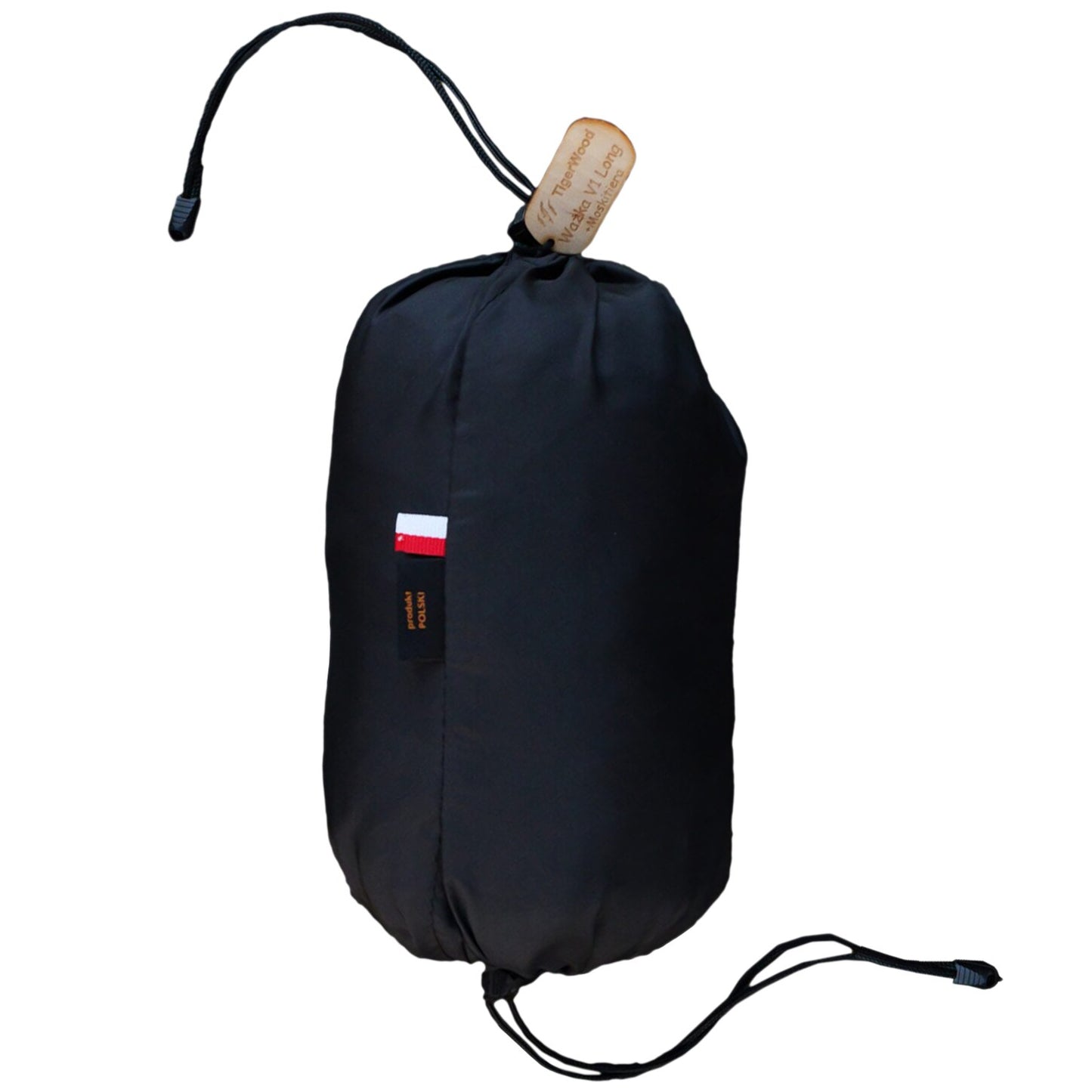 Hamak TigerWood Ważka V1 Long Double Zip Black - z moskitierą