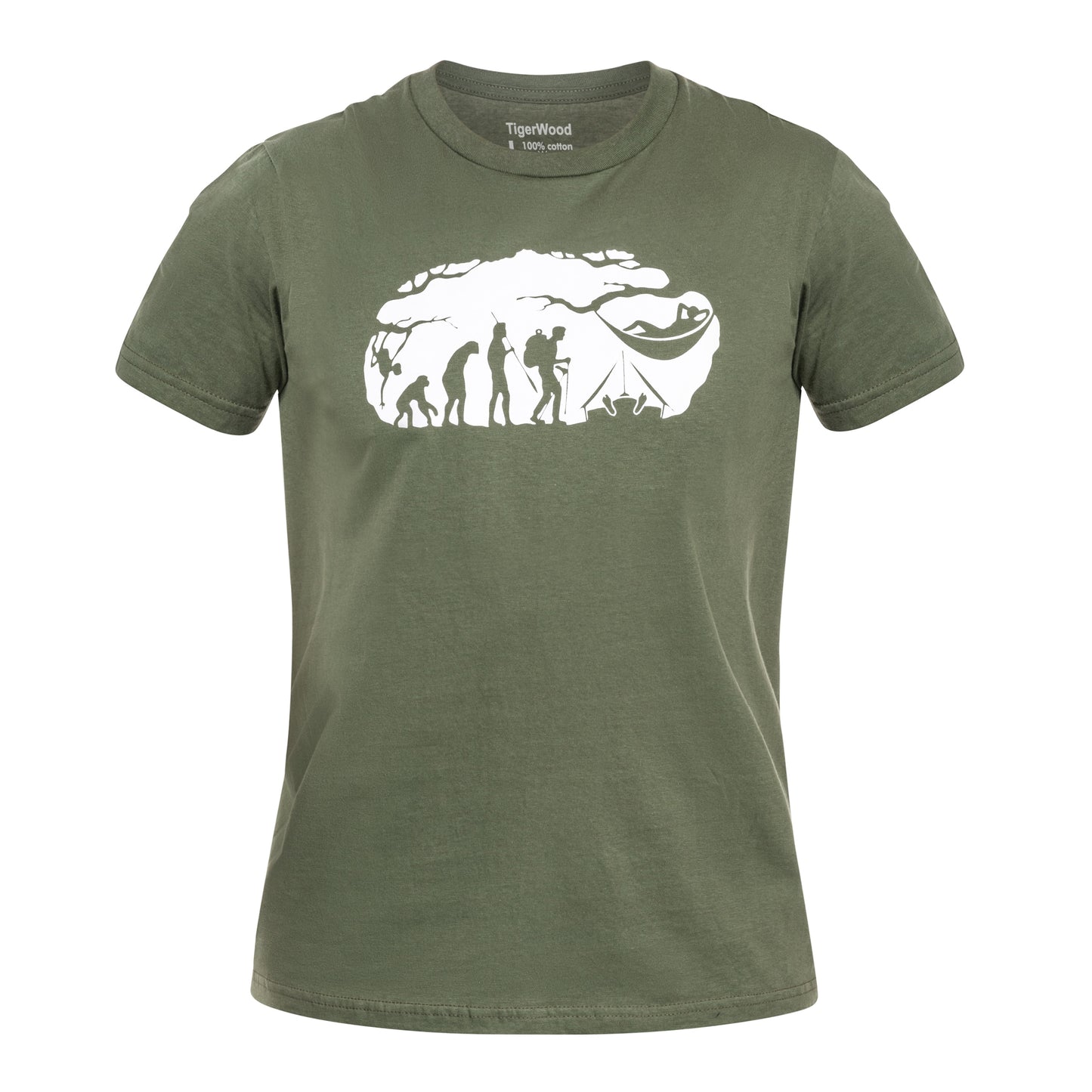 Koszulka T-Shirt TigerWood Bushcraft Evolution - Olive