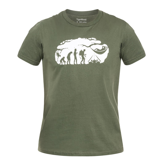 Koszulka T-Shirt TigerWood Bushcraft Evolution - Olive