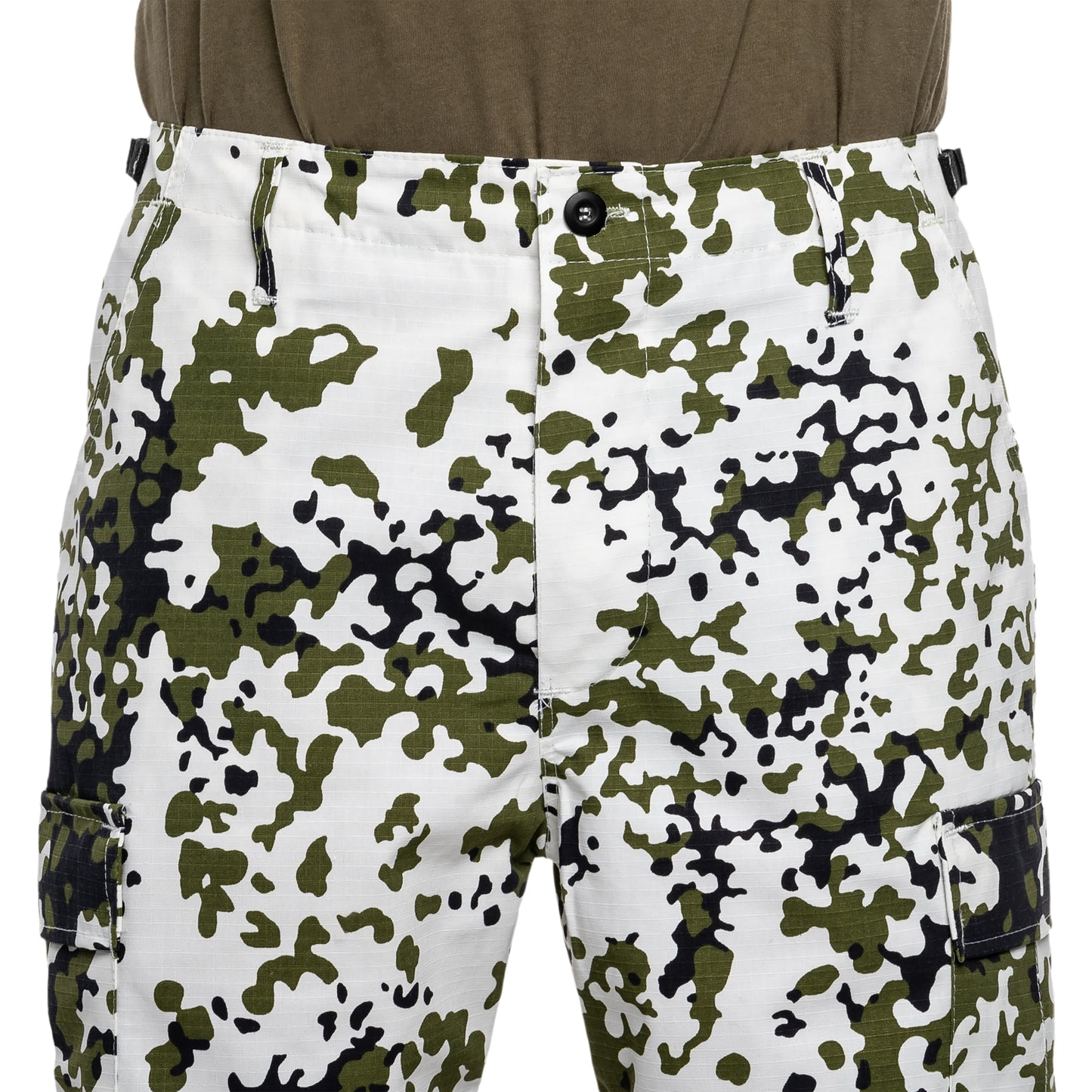 Spodnie wojskowe MFH US Combat BDU Rip-Stop - Snow Camo