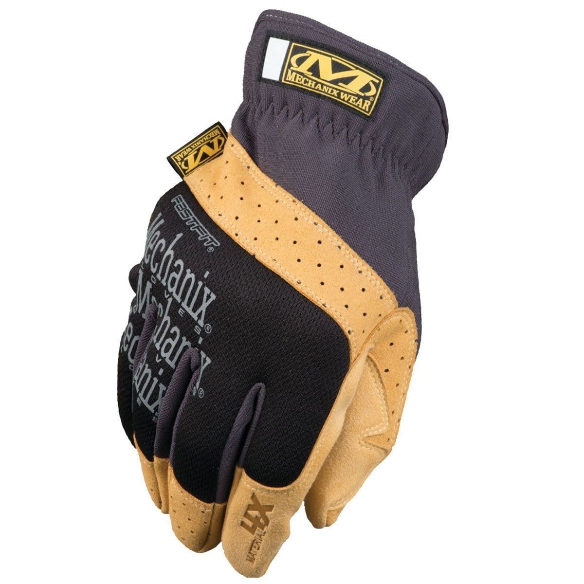 Rękawice taktyczne Mechanix Wear FastFit - Material 4X Blk/Tan