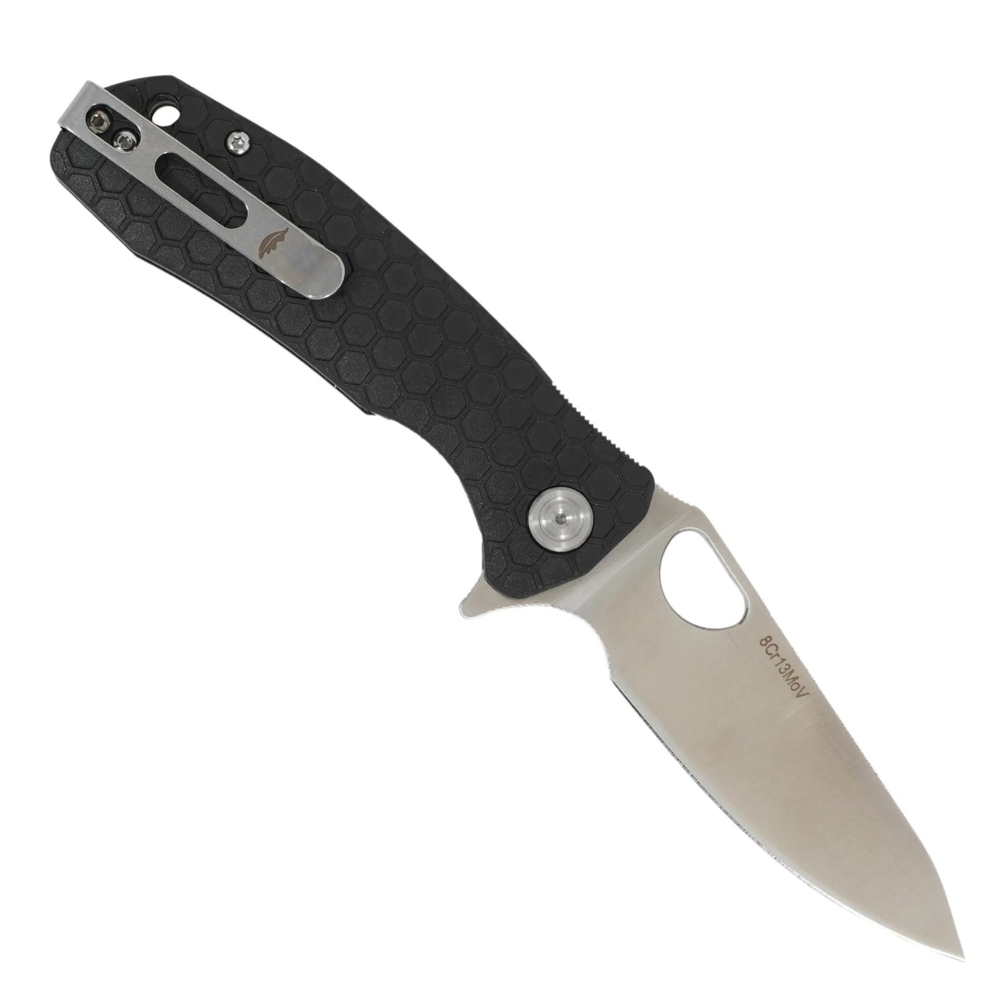 Nóż składany Honey Badger Leaf Small 8Cr13MoV - Black