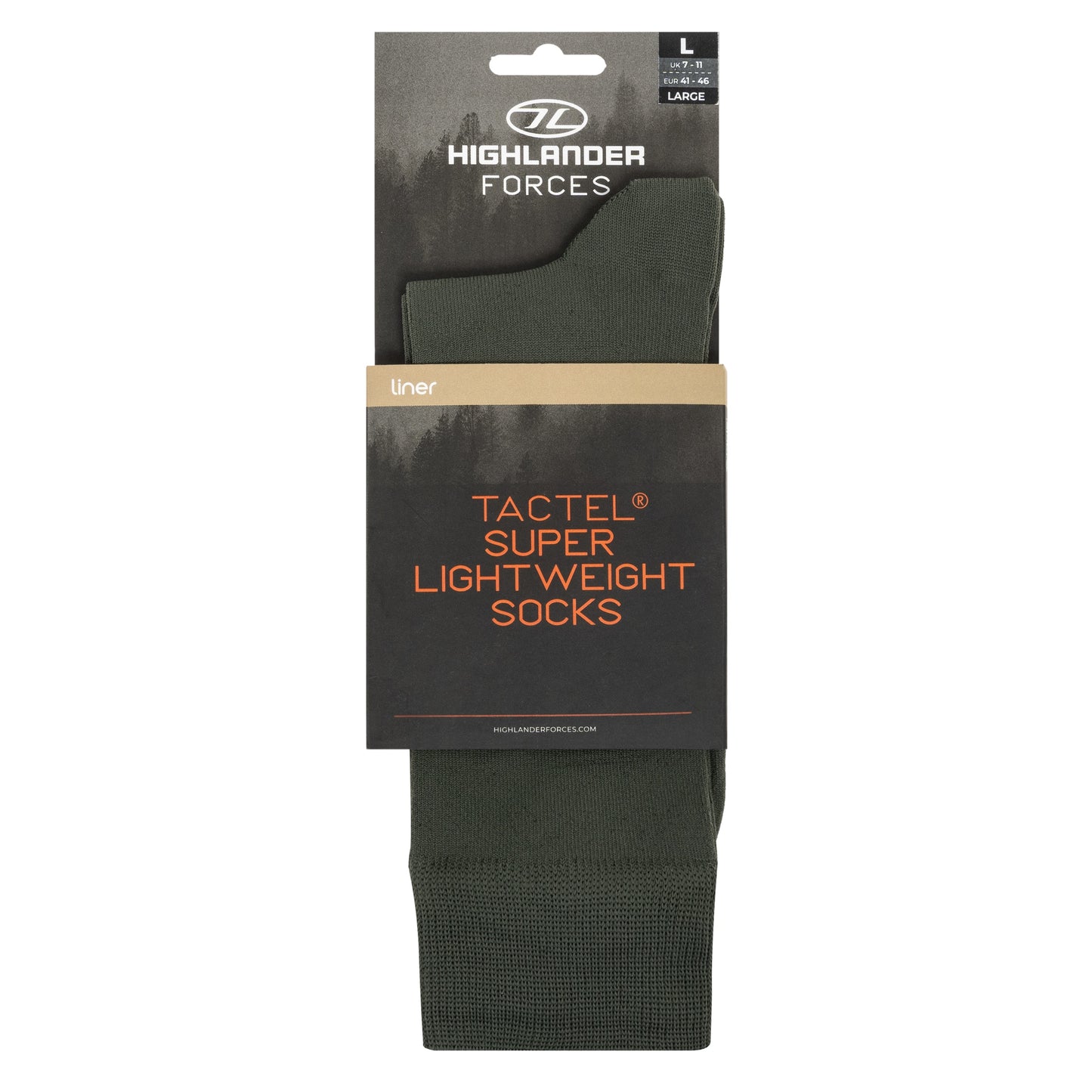 Skarpety Highlander Outdoor Tactel - Olive