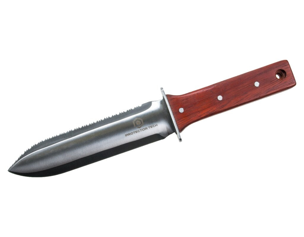 Nożołopatka Protector Tech Digger Red Wood