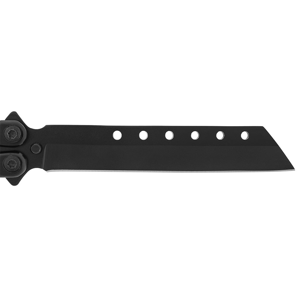 Nóż składany motylek Joker JK805 Full Black Coated