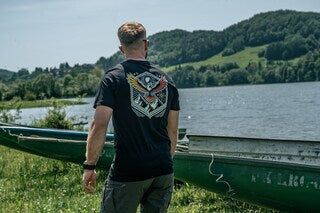 Koszulka T-shirt Voyovnik Summit Wings - Czarna
