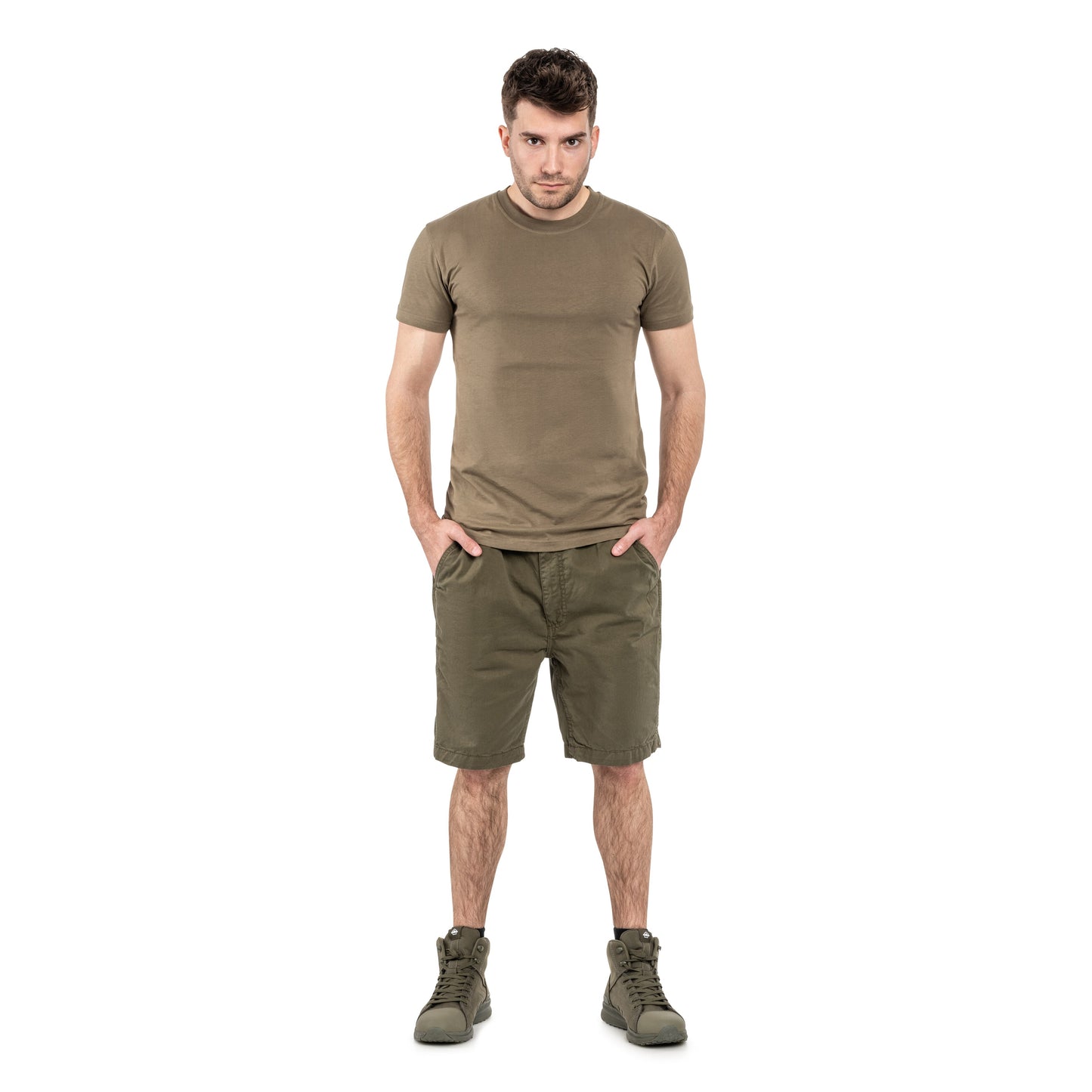 Szorty Alpha Industries Basic Cotton Short - Dark Olive